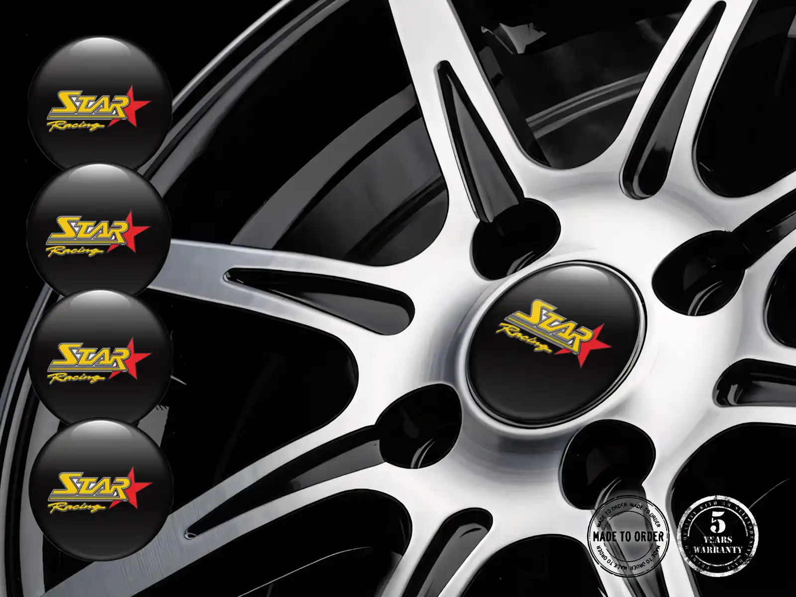 Wheel Sticker Edition Pro Drift Quantum Racing Core